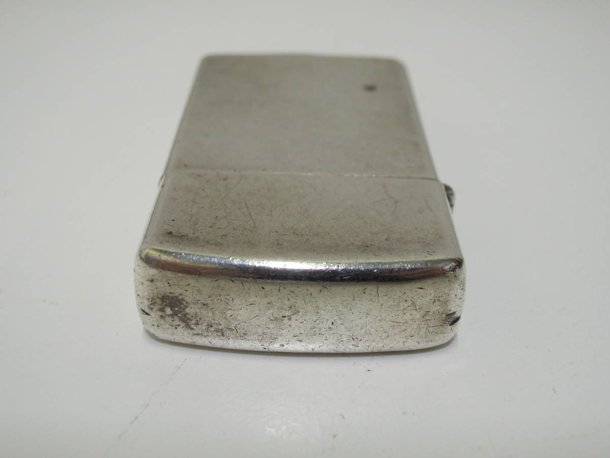 17005 喫煙グッズ祭 ジッポー オイル ライター スターリング 1997 スリムタイプ 着火未確認 ZIPPO 画像でご確認下さい ZIPPO オイルライター オイル
