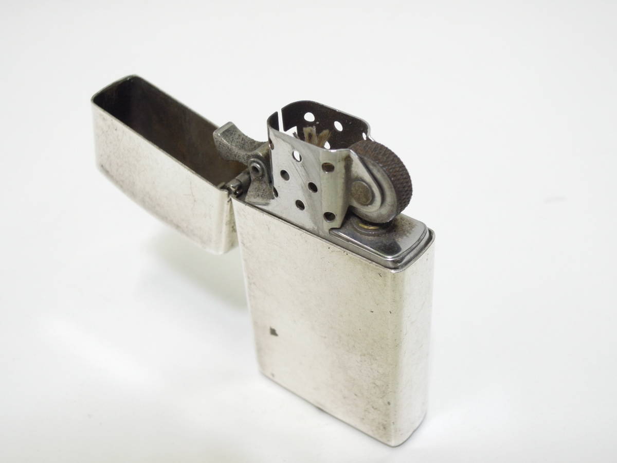 17005 喫煙グッズ祭 ジッポー オイル ライター スターリング 1997 スリムタイプ 着火未確認 ZIPPO 画像でご確認下さい ZIPPO オイルライター オイル