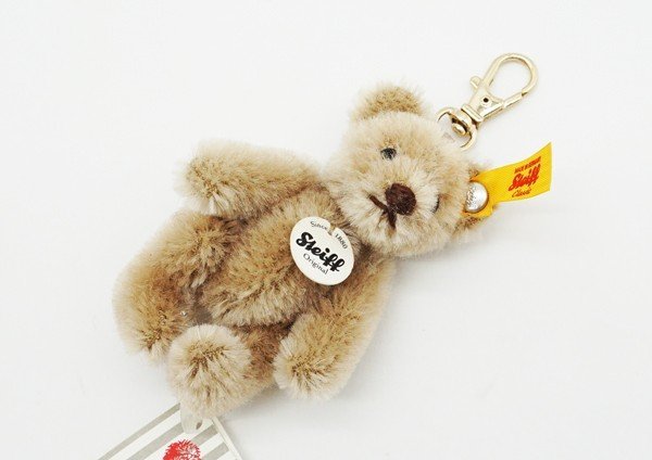 ◇美品【Steiff×ほぼ日 シュタイフ×ほぼ日】テディベア チャーム ほぼ