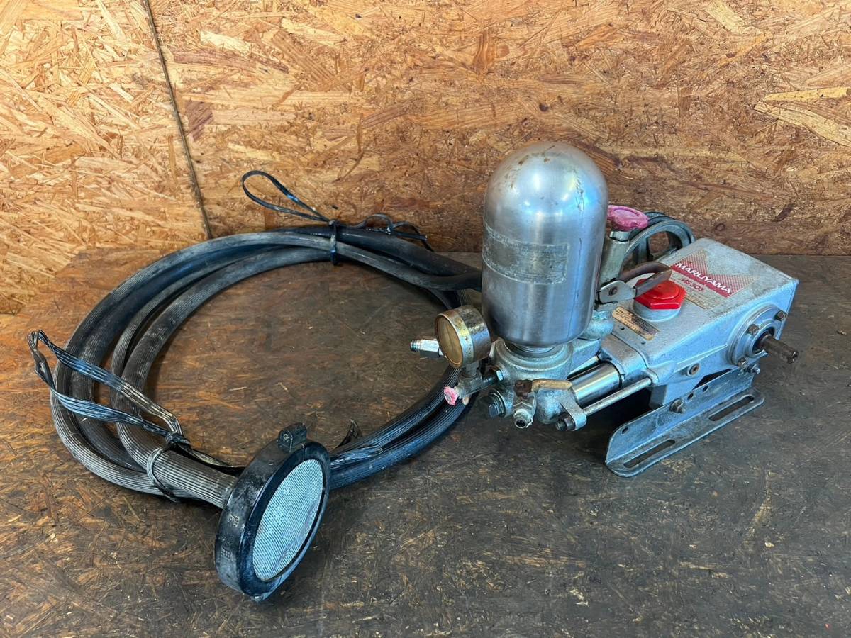 丸山 MARUYAMA MS303 単体動噴 噴霧器 動力噴霧器 ポンプ 未確認 140