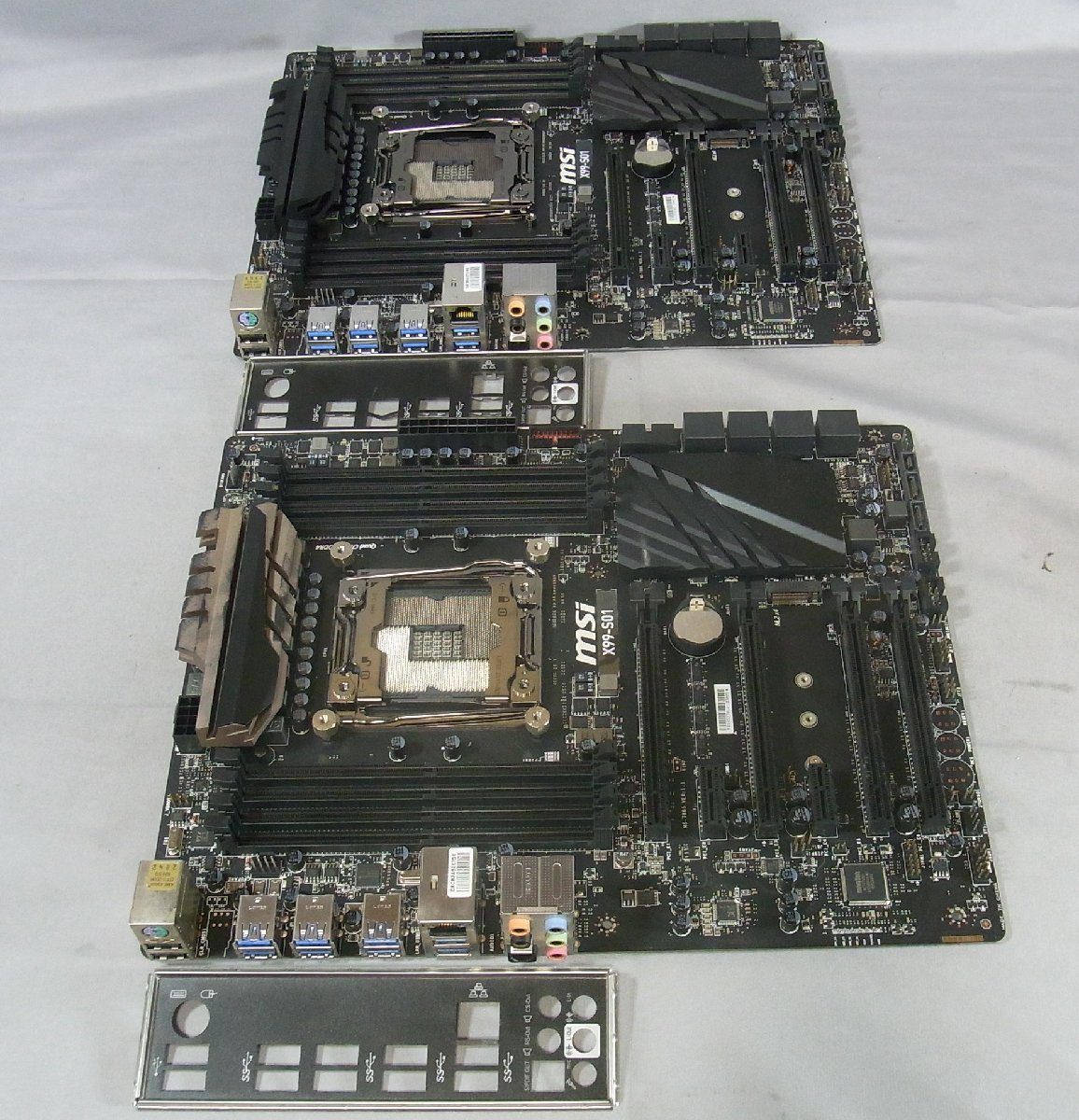 B36957 O-09096 MSI X99-S01 LGA2011-3 マザーボード 2枚セット ジャンク