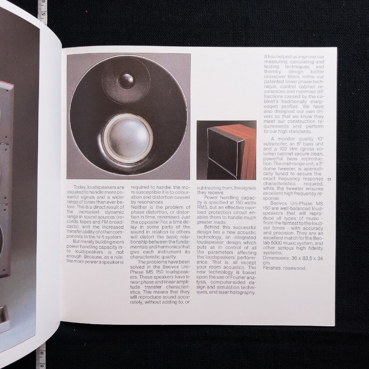 カタログ Bang & Olufsen BEOLAB8000. バング&オルフセン ターンテーブル スピーカー オーディオ_3