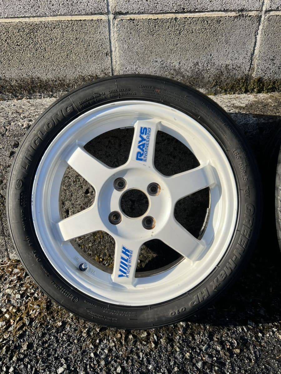 RAYS レイズ TE37 5.5J +45 PCD100 4H 15インチ ホイール 【公式通販】