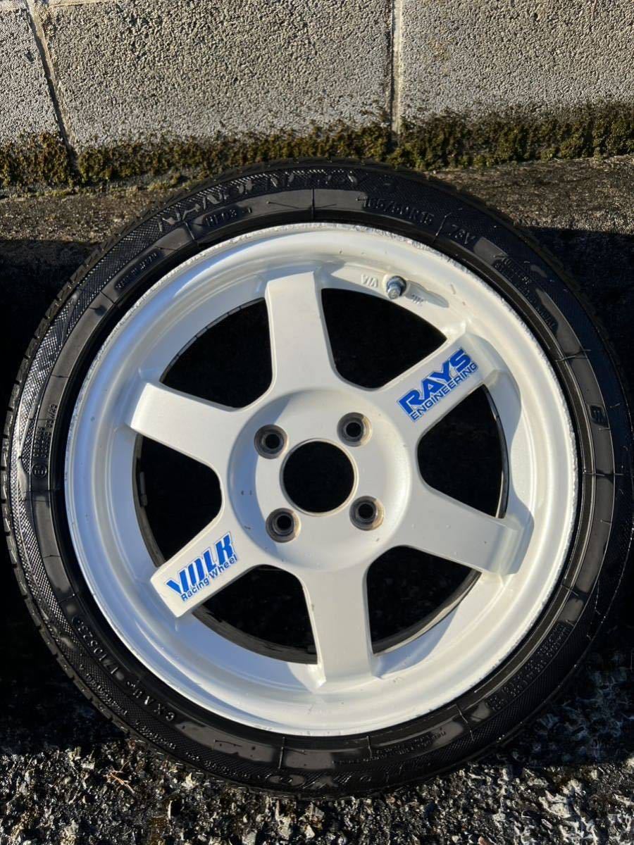 RAYS レイズ TE37 5.5J +45 PCD100 4H 15インチ ホイール 【公式通販】