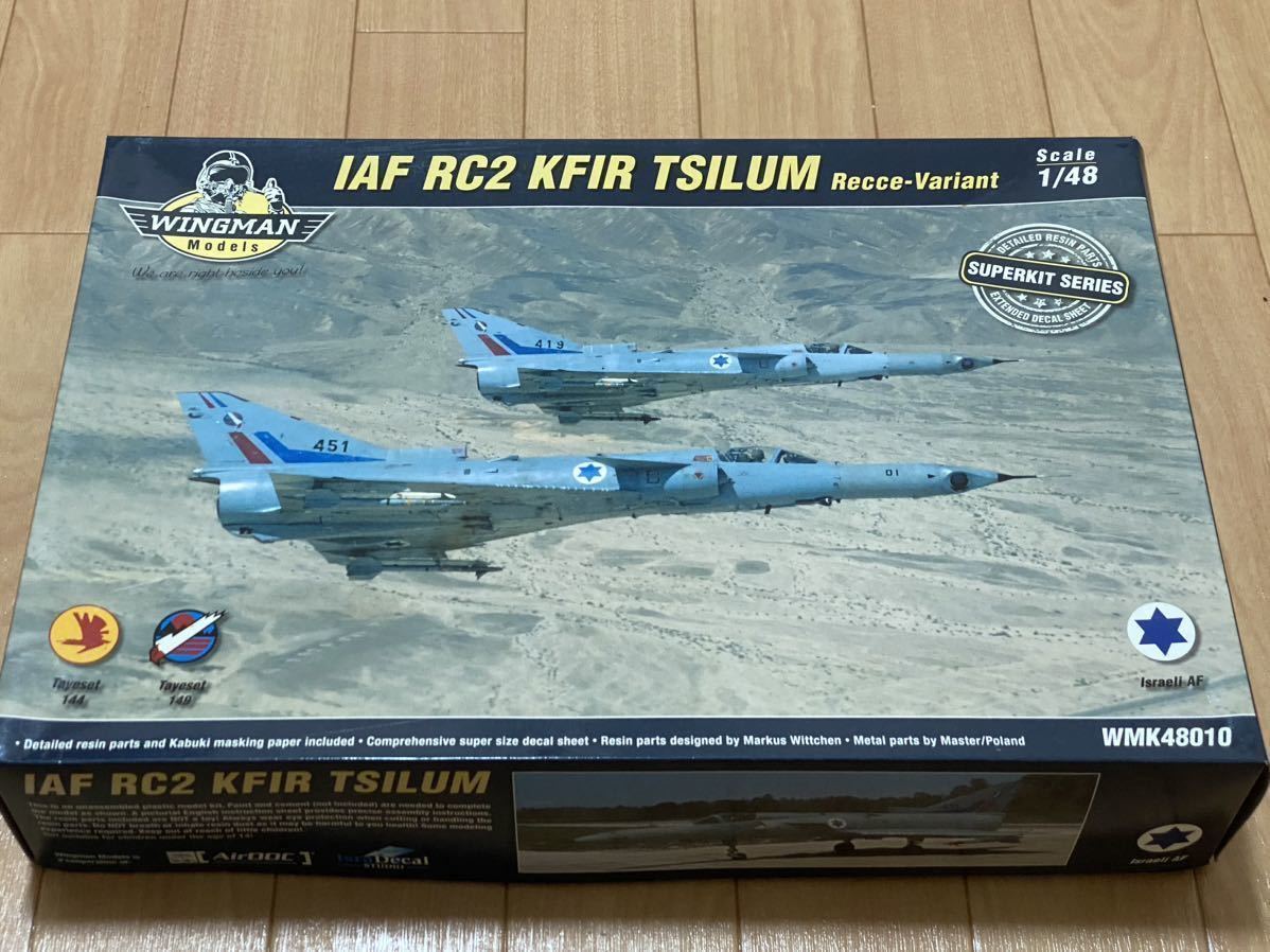 WINGMANmodels 1/48 IAF kfirRC2