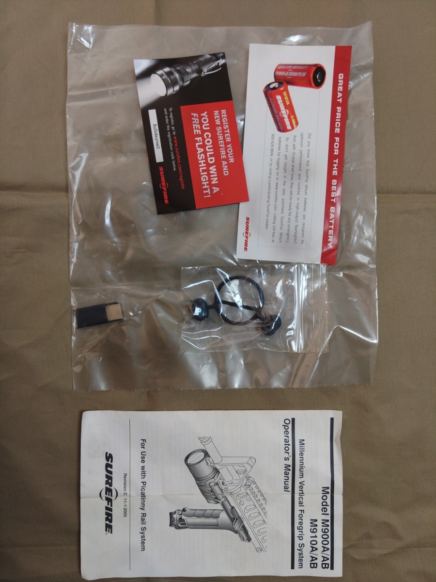 SUREFIRE モデル M910A シュアファイア M910A SUREFIRE シュアファイア