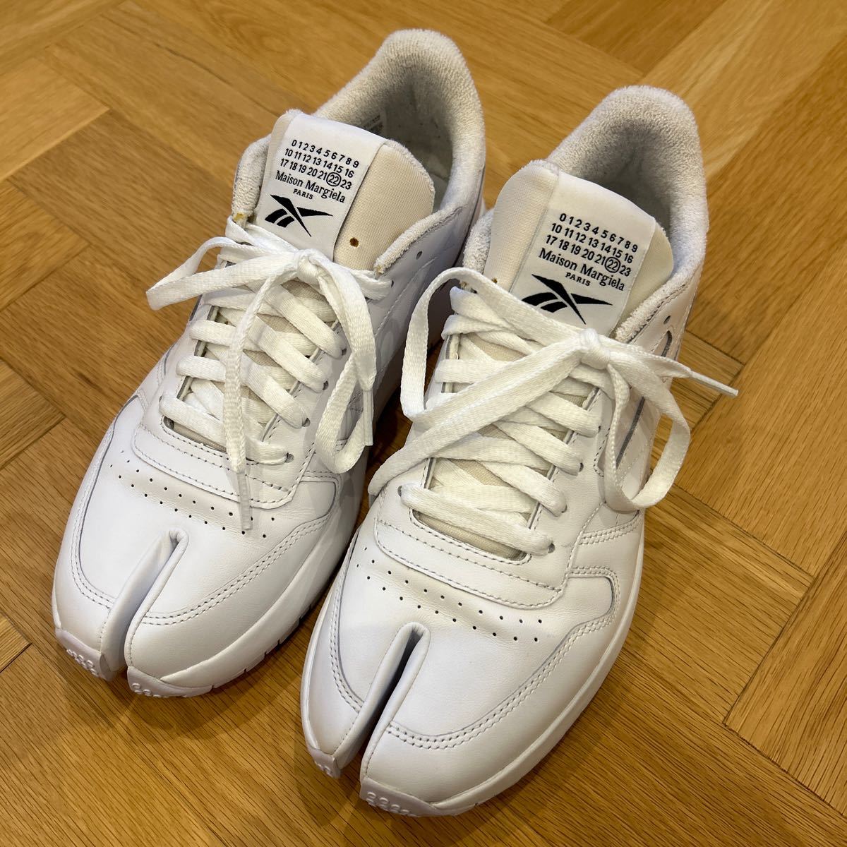 Maison Margiela Reebok 足袋スニーカー 27cm 白 Maison 足袋