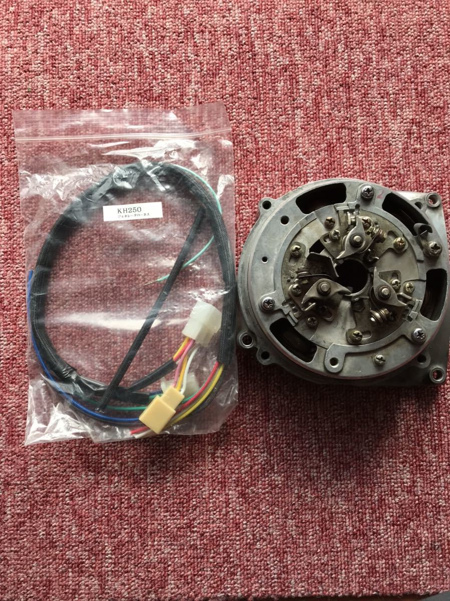 kh250ジェネレーター　ポイント周り　検】→250ss 350ss 400ss コンタクト　配線付き