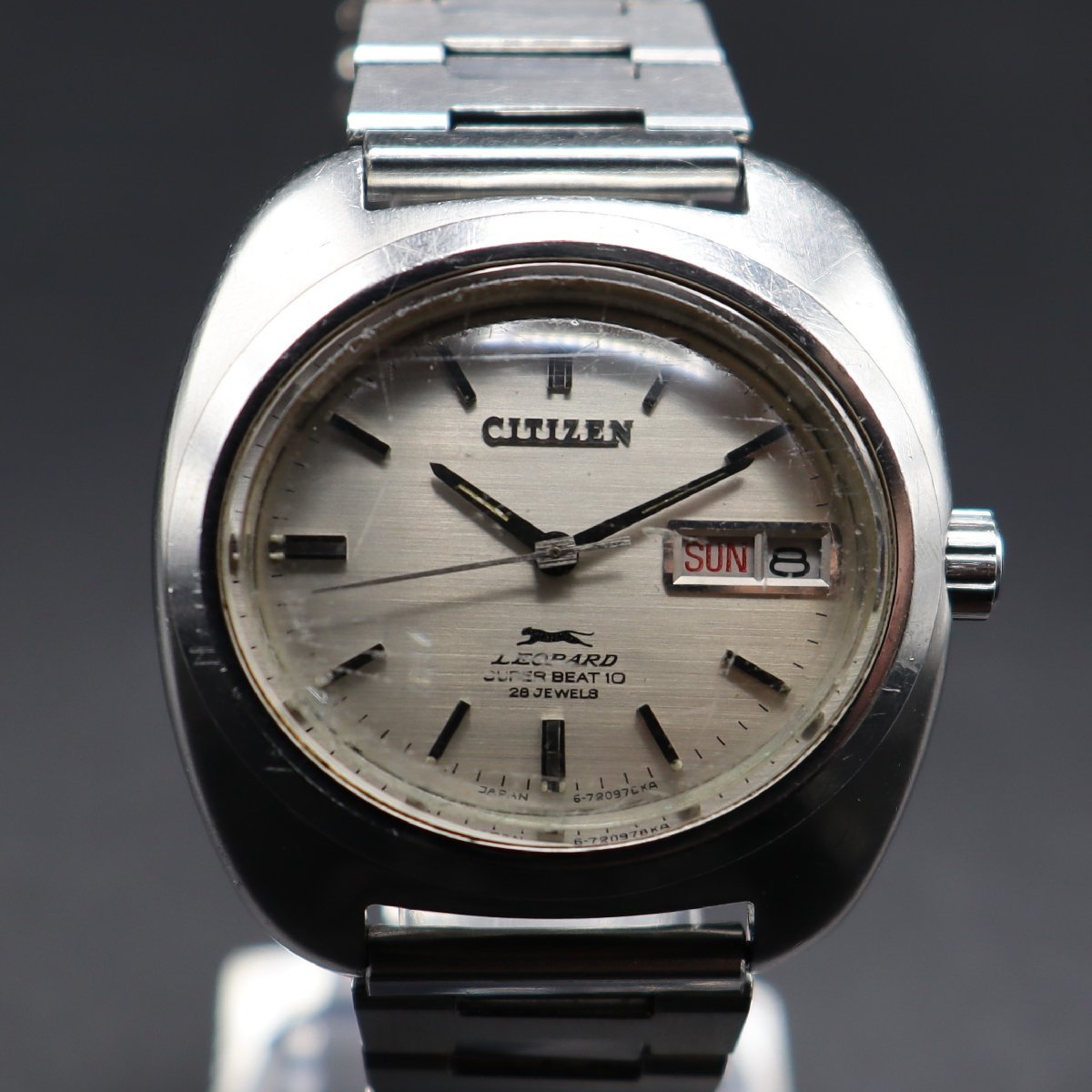 CITIZEN LEOPARD シチズン レオパール SUPER BEAT10 自動巻き GN-3-S 4 