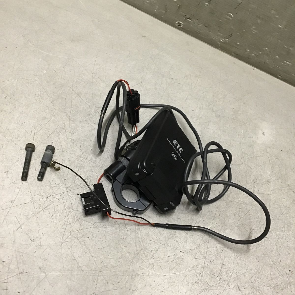 AA04-6 JRM-12 日本無線 アンテナ一体型 バイク用 二輪車用 ETC 車載器