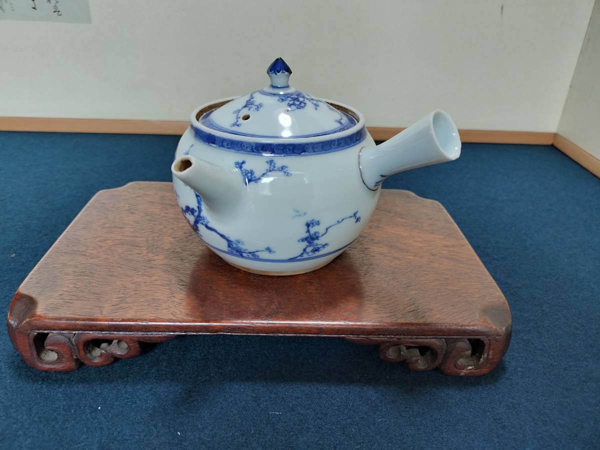 最新作，低価 京焼 陶工 清水七兵衛 大振 染付 急須 茶注 欠点有 検/ 茶器 煎茶 七兵衛 青華(急須、土瓶)｜売買されたオークション情報、yahooの商品情報をアーカイブ公開 - オークファン 京焼