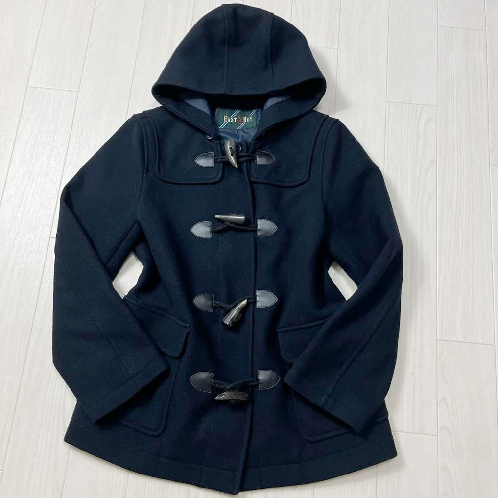 EAST BOY イーストボーイ 定番 ショート丈 フード付きダッフルコート