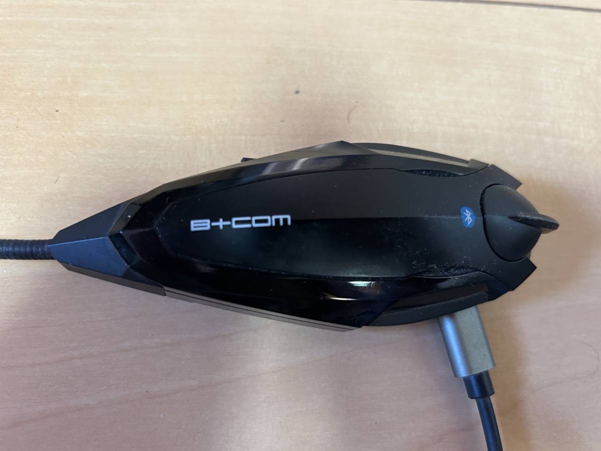 【個人出品】インカム　B+COM　SB6X　フルセット SB6X B+COM インカム 取り付けベースの通販 SB6XR&frasl;SB6X用 B+COM(