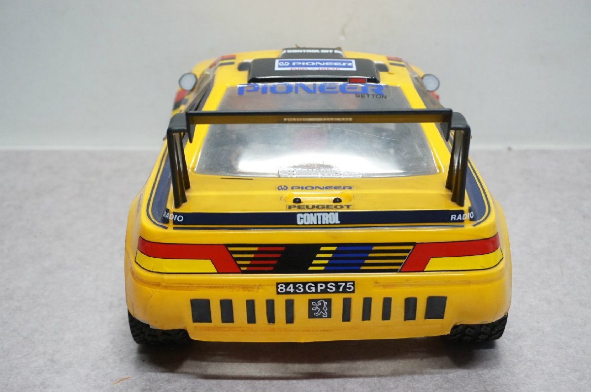 京商 プジョー405 1/10スケール ラジオコントロール 10エンジン SK][G808112] KYOSHO 京商 1/10エンジン式RC O.S. MAX10 プジョー・405