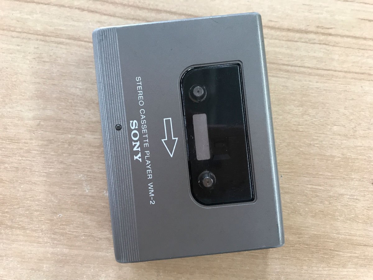 【ジャンク】ＳＯＮＹ　ＷＡＬＫＭＡＮII ウォークマン　ＣＳプレーヤー　ＷＭ－２ SONY WM-2 ソニー walkman II カセットプレーヤー ウォークマン