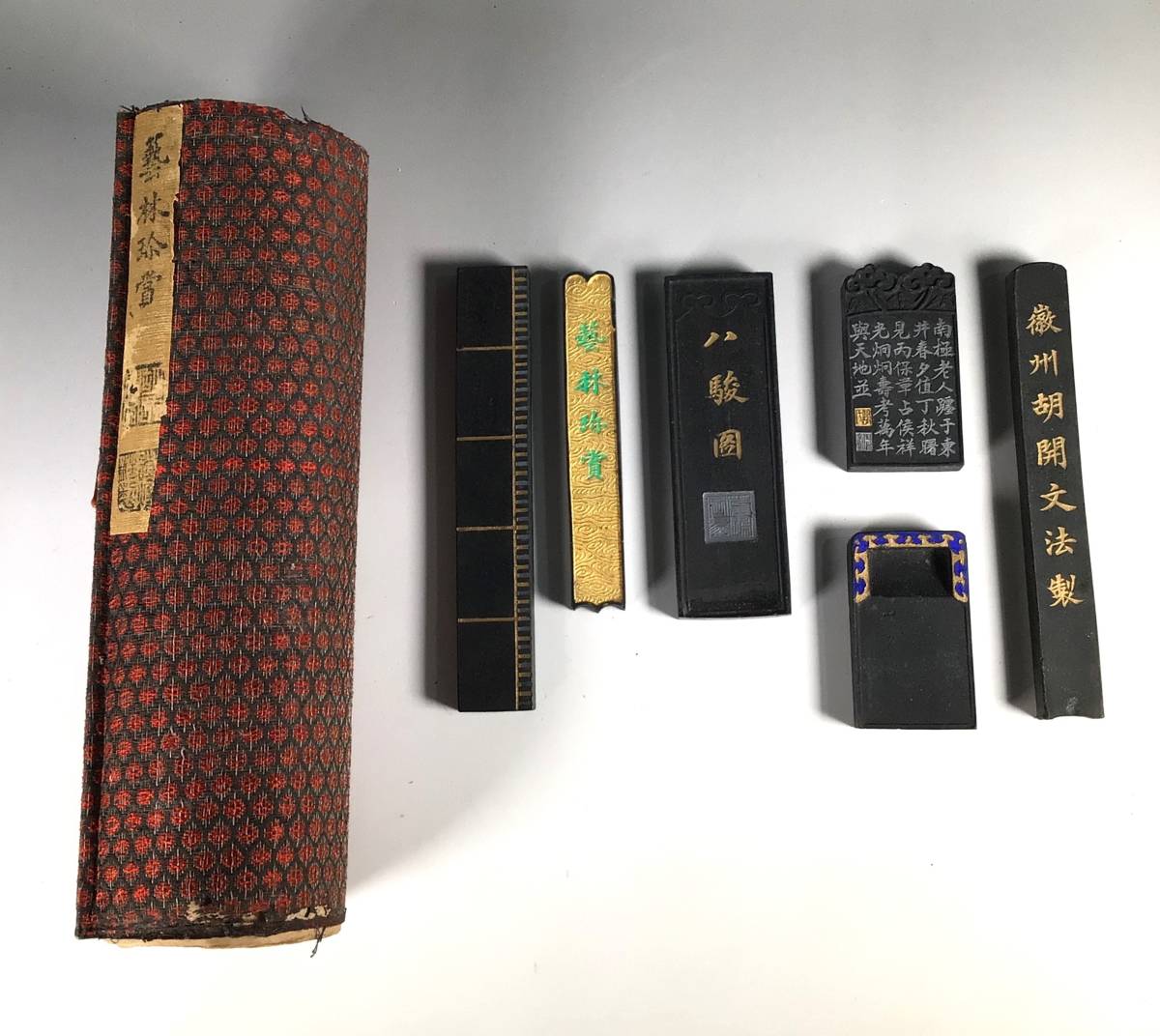古墨まとめ売り 書道具 唐墨 中国墨 【公式通販】