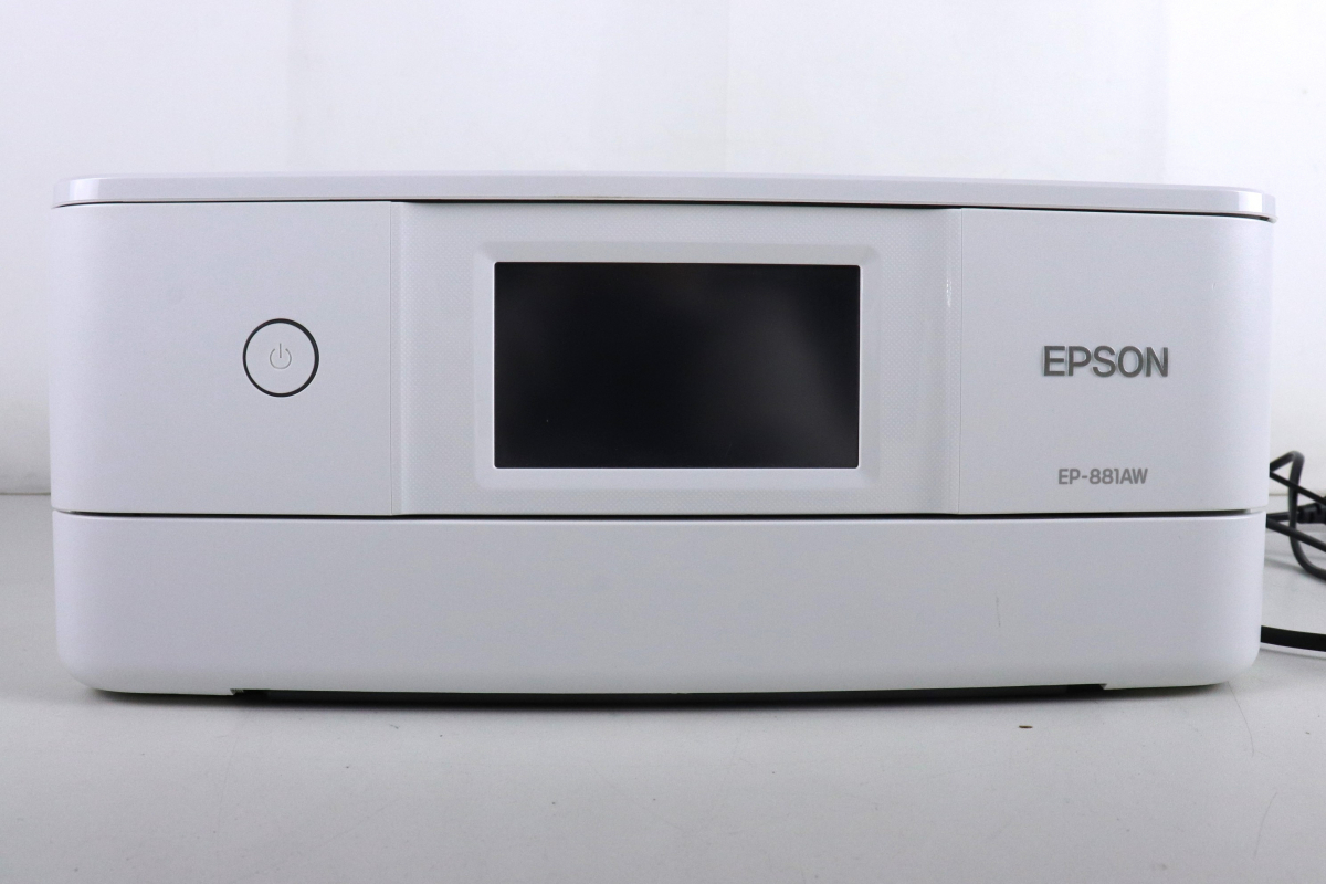 通電OK】 EPSON EP-881AW エプソン インクジェットプリンター インク 