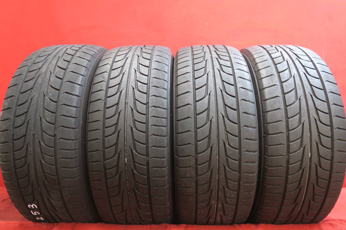 中古 タイヤ 4本 185/55R15 FIRESTONE FIREHAWK WIDE OVAL☆ R1253