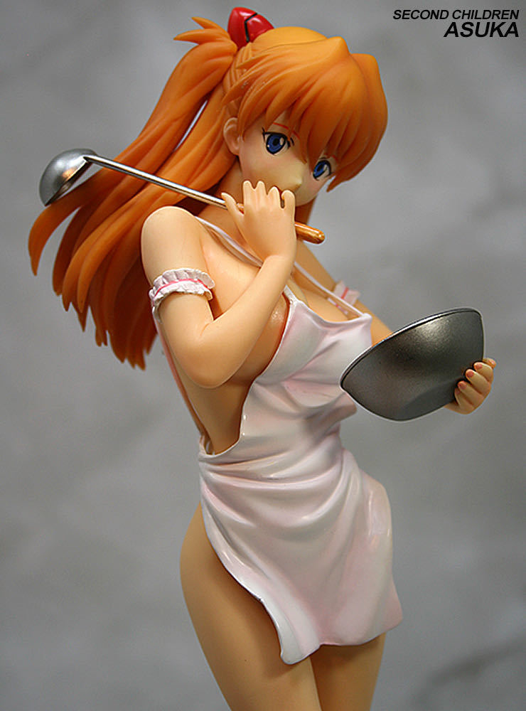 ★新世紀エヴァンゲリオン アスカ “ハダカエプロン” 1/6 フルキャストオフ リペイント完成品フィギュア/SHIKINAMI ASUKA 綾波レイ マリ