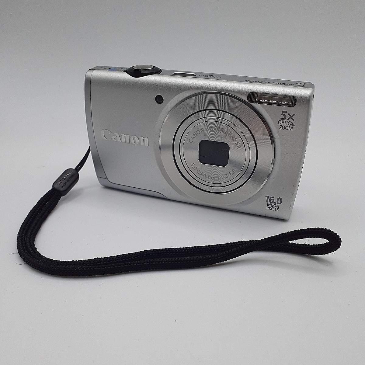 通電確認OK▽canon/キャノン デジカメ Power Shot A2600 シルバー 現状