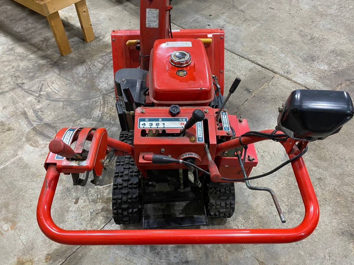 除雪機☆YANMAR/ヤンマー☆YSR80X☆動作確認済み☆格安現状出品 