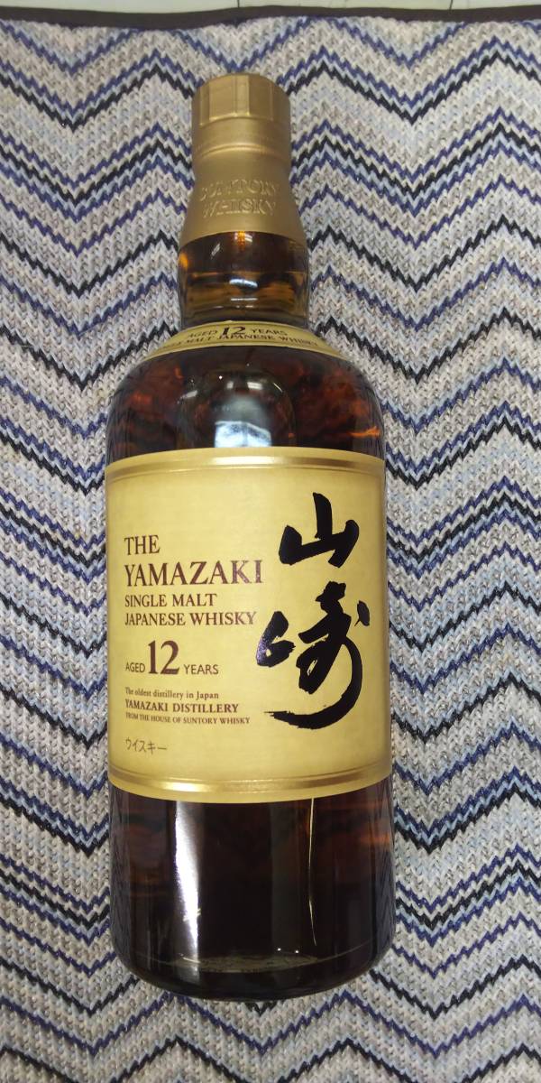700ml 新品未開封 山崎12年 新品・未開封サントリー山崎12年700mlシングル