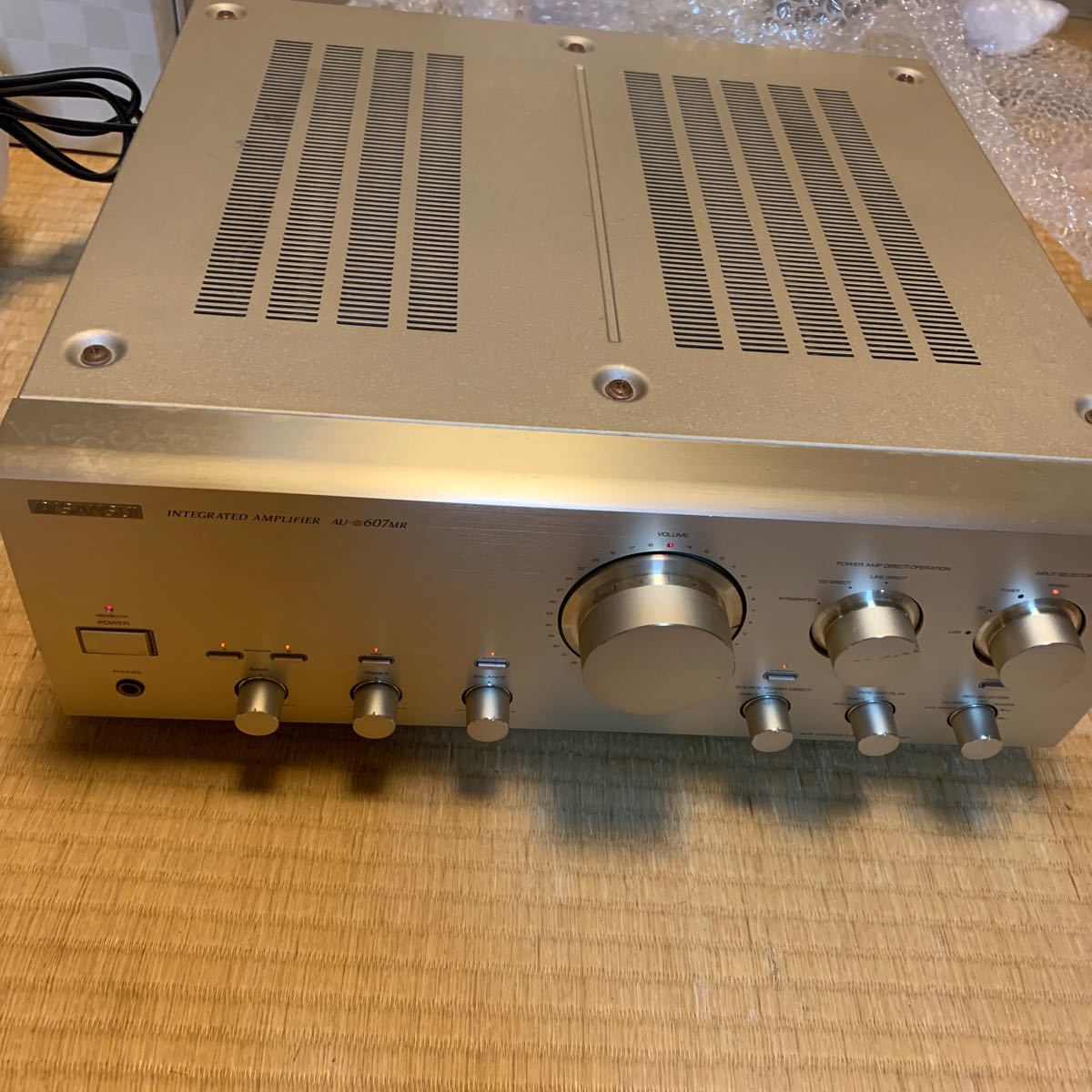 SANSUI AU-α607MR インテグレーテッドアンプ　※ジャンク品 SANSUI サンスイ AU-α607MR 山水 プリメインアンプ インテグレーテッド