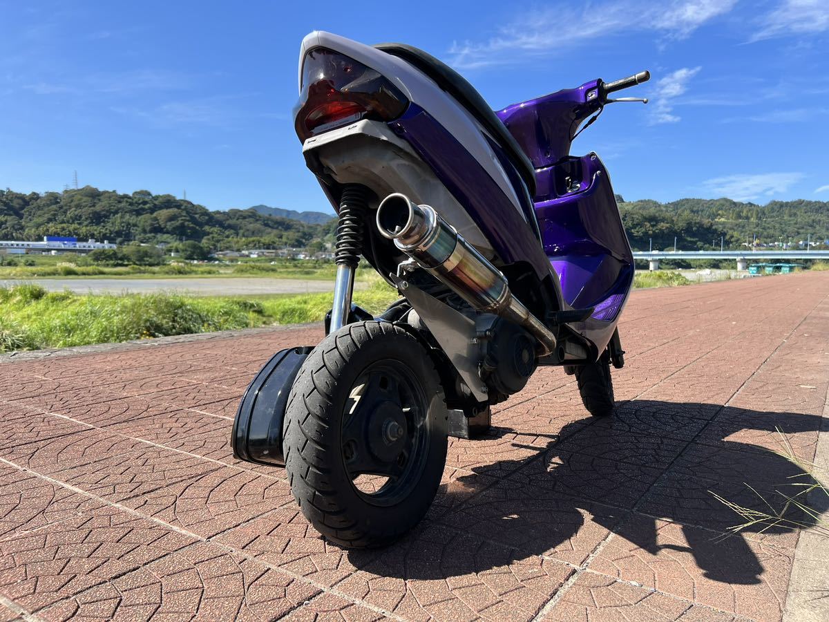 ☆1円スタート☆売切☆ スズキ アドレスV125G ケツ上げカスタム BAS