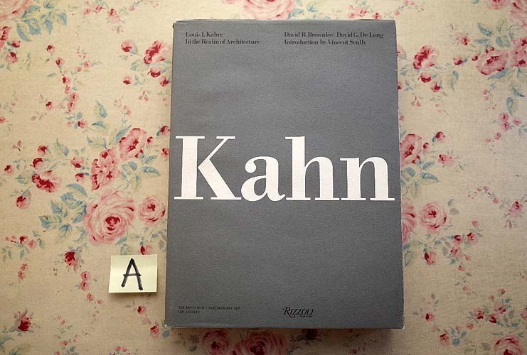 13520/ルイス・I・カーン 建築展 Louis I Kahn In the Realm of Architecture 1991年 ニューヨーク近代美術館ほか Rizzoli