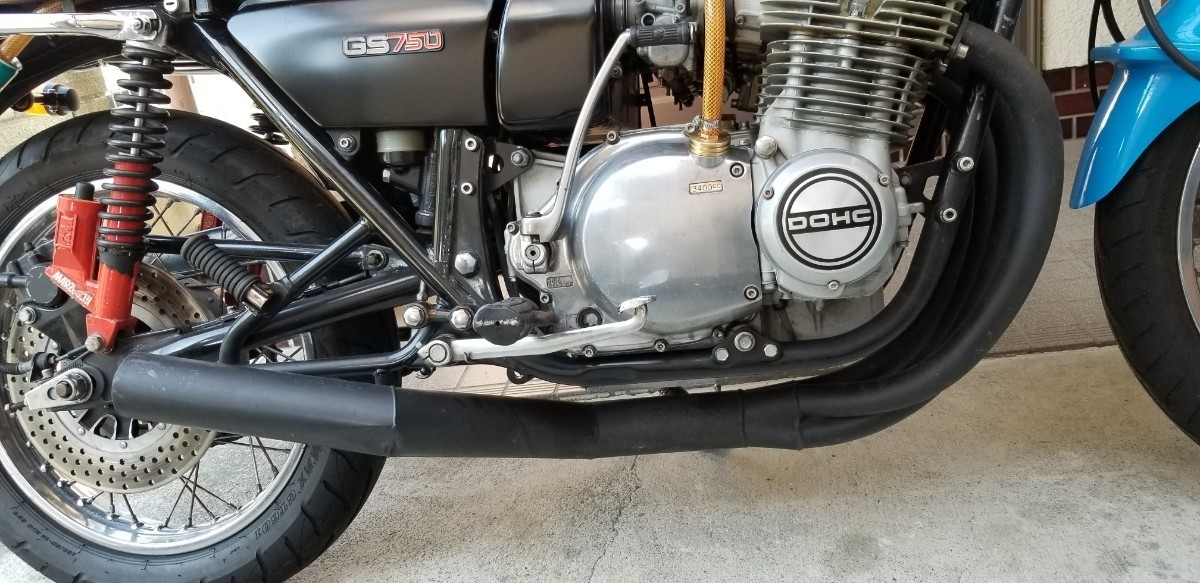 GS750 GS750E 集合管 GSX750E ベコ GSXR750 カタナ 刀 当時物 ヨシムラ