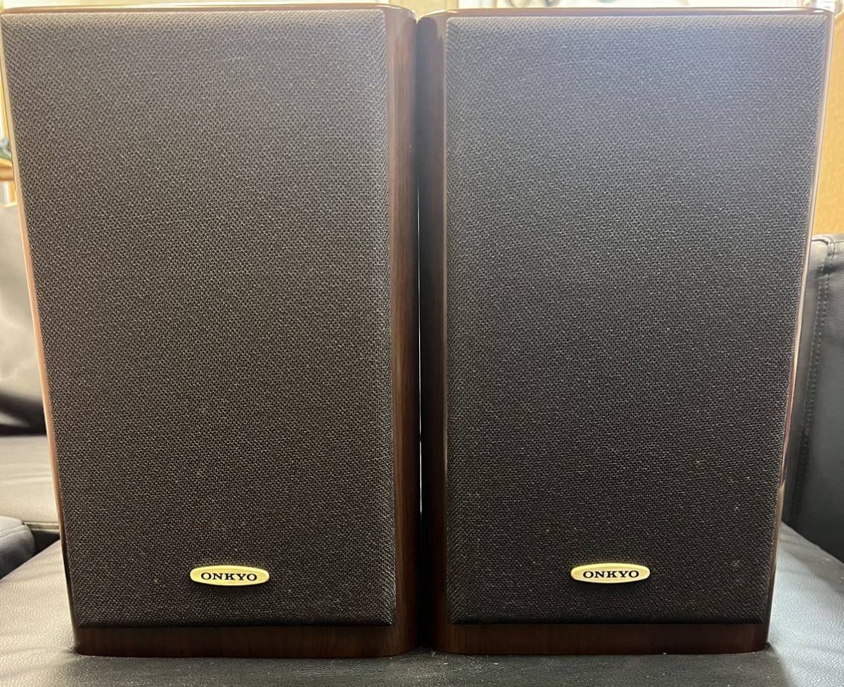オンキョー ONKYO オンキョー D-202A ペア スピーカー システム 音出し