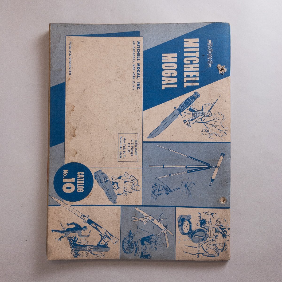 カタログ MOGAL CATALOG NUMBER10 剃刀 双眼鏡 ナイフ 銃_4