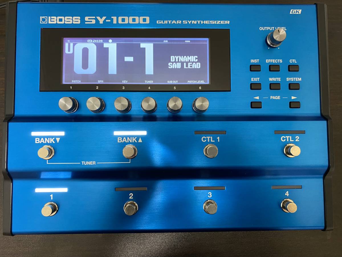 BOSS SY-1000 ギター・シンセサイザー 楽器、器材 ホビー、カルチャー