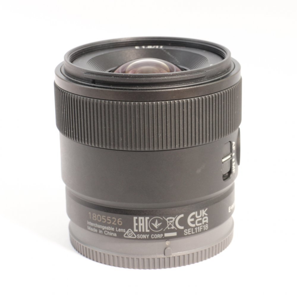 ソニー / 広角単焦点レンズ / APS-C / E 11mm F1.8 / デジタル