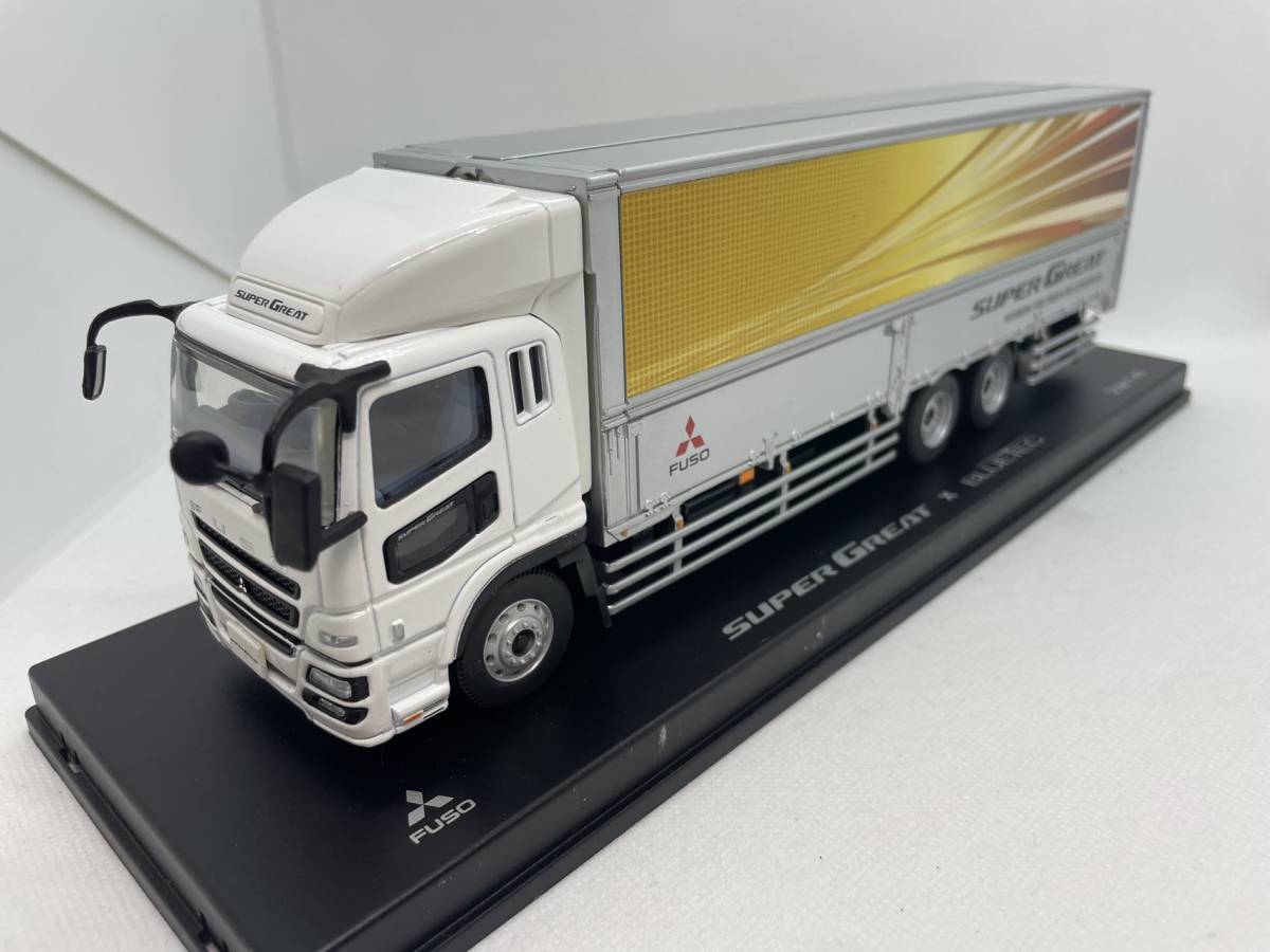FUSO 1/43 三菱 ふそう MITSBISHI FUSO TRUCK＆BUS CORPORATION SUPER
