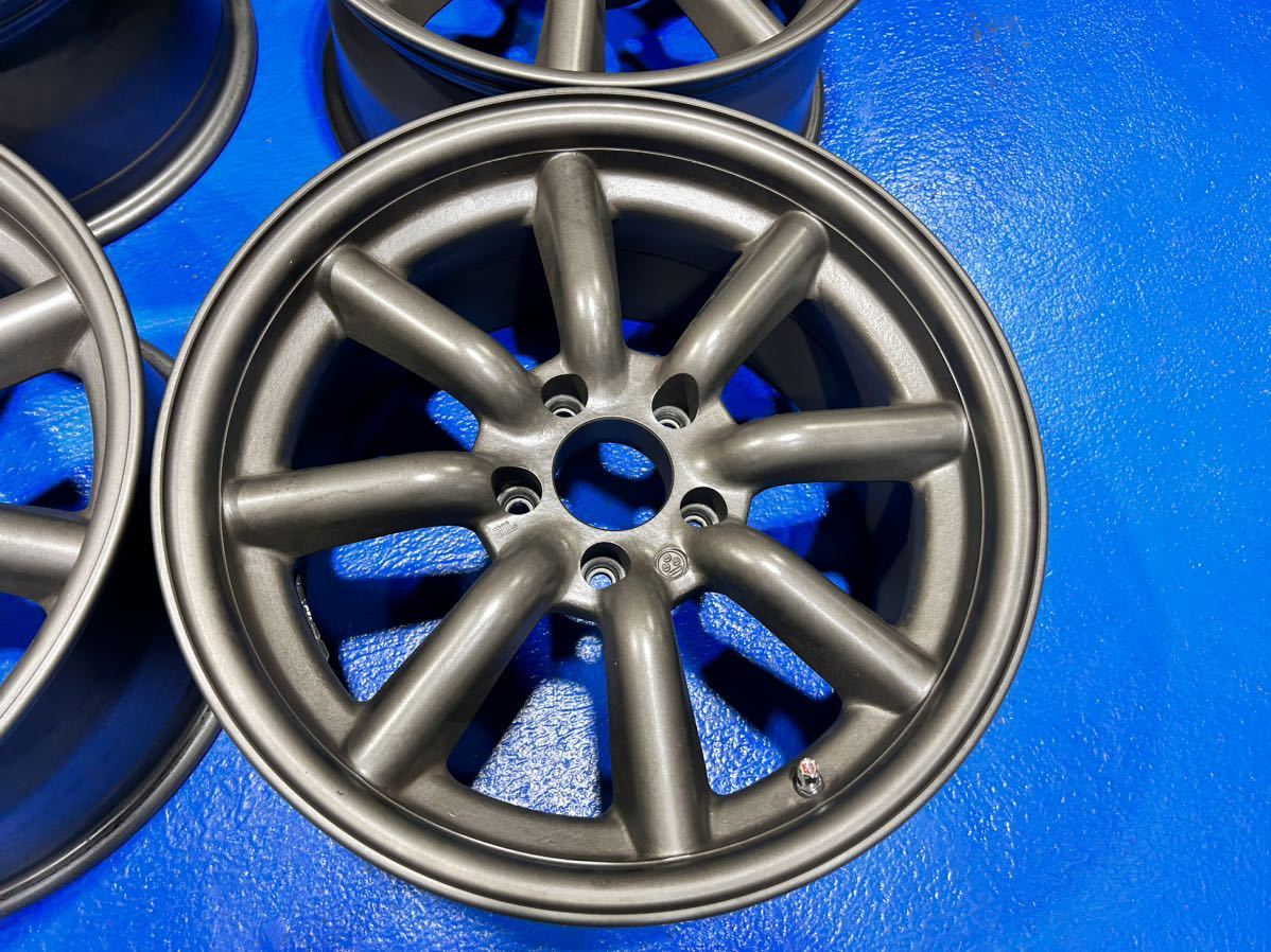 【希少極美品！】RSワタナベ エイトスポーク PCD114.3 5穴 17×8.5J+27 17×9J+30 4本セット_3