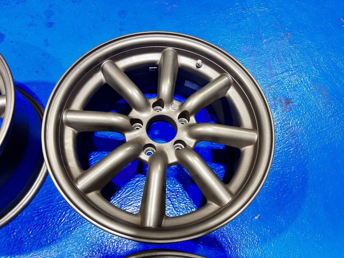 【希少極美品！】RSワタナベ エイトスポーク PCD114.3 5穴 17×8.5J+27 17×9J+30 4本セット_4