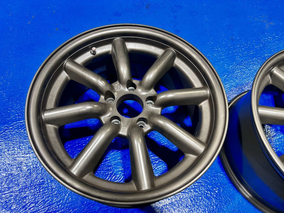 【希少極美品！】RSワタナベ エイトスポーク PCD114.3 5穴 17×8.5J+27 17×9J+30 4本セット_5