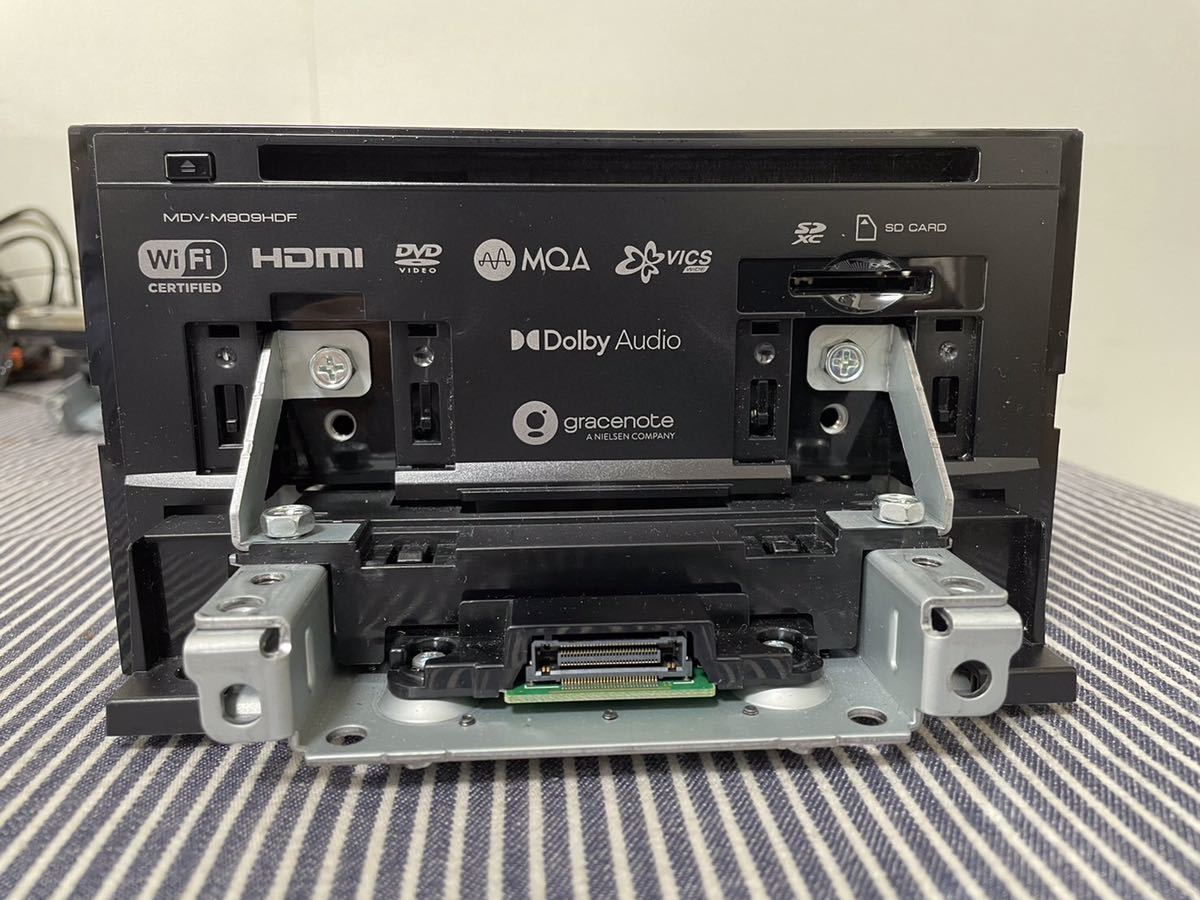 中古品]MDV-M909HDF カーナビ KENWOOD 地図データ2023年 動作確認済み