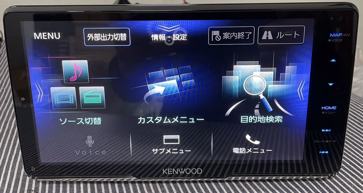 ケンウッドMDV-M909HDF 9インチフローティングナビ 地図データ2024 中古品]MDV-M909HDF カーナビ KENWOOD 地図データ2023年 動作確認済み