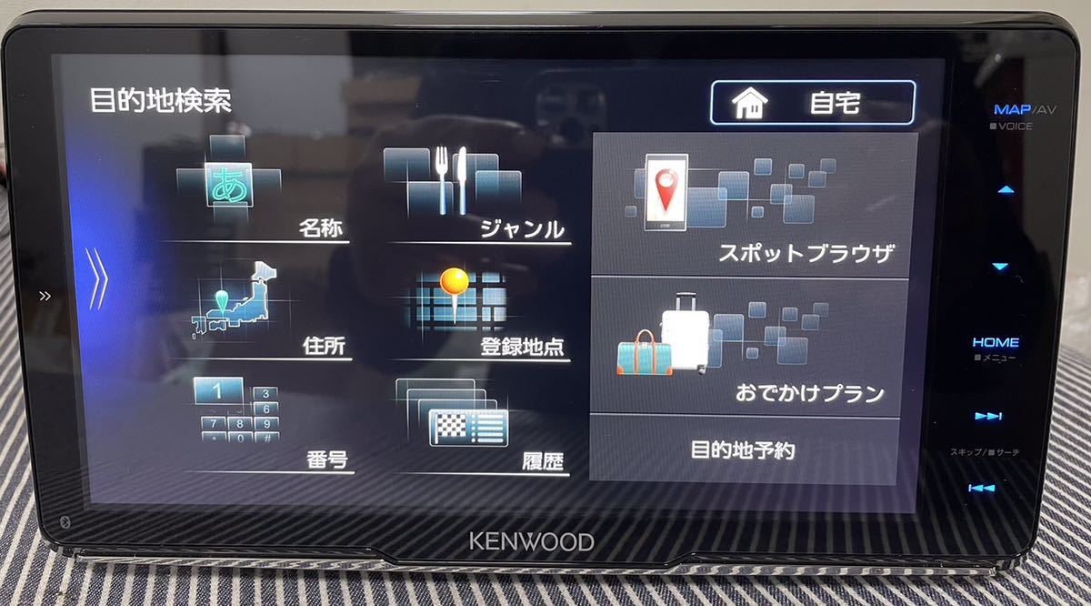 中古品]MDV-M909HDF カーナビ KENWOOD 地図データ2023年 動作確認済み