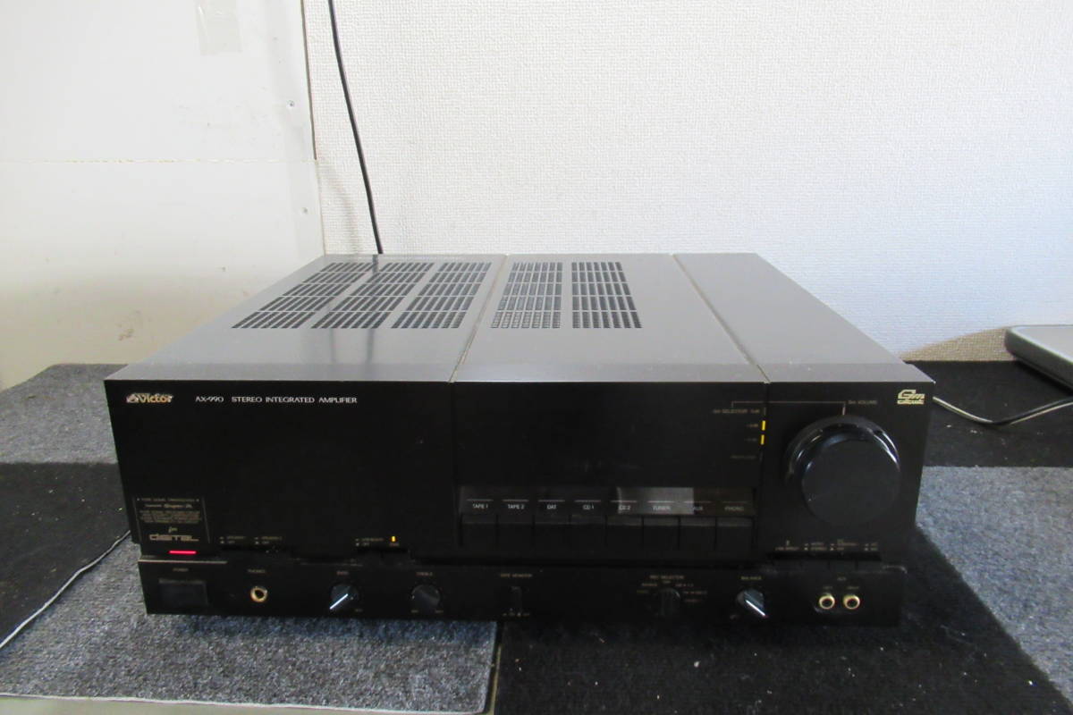 棚13.B834 Victor AX-990 オーディオ アンプ 現状品 【公式通販】