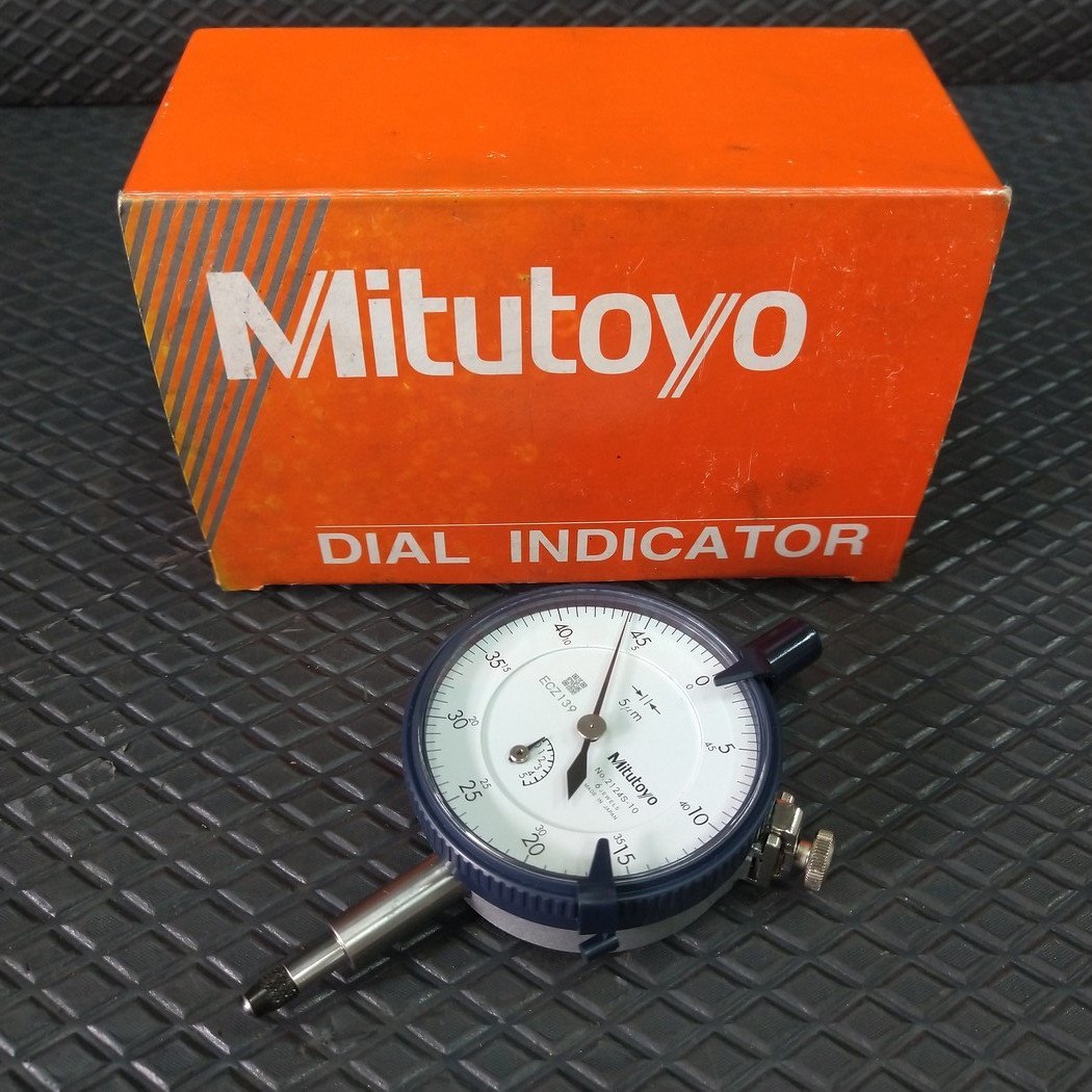 送350円　極上中古　Mitutoyo ミツトヨ　0.005㎜　標準形ダイヤルゲージ　2024S-10