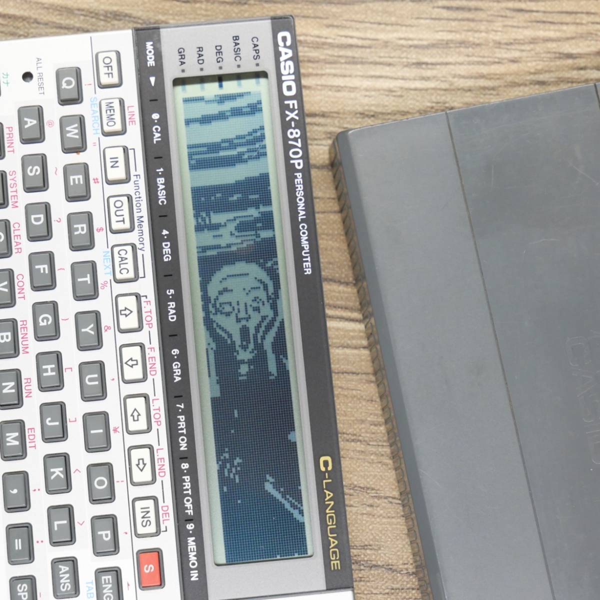 CASIO FX-870P メンテ済 (カシオ ポケコン VX-4 の一般モデル 