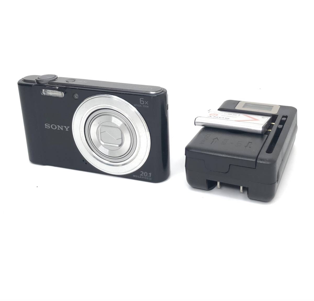 20ソニー SONY デジタルカメラ Cyber-shot W810 光学6倍 ブラック DSC-W810-B