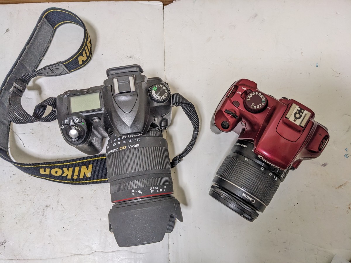 Nikon/Canon デジタル一眼レフカメラ まとめて2台 【公式通販】