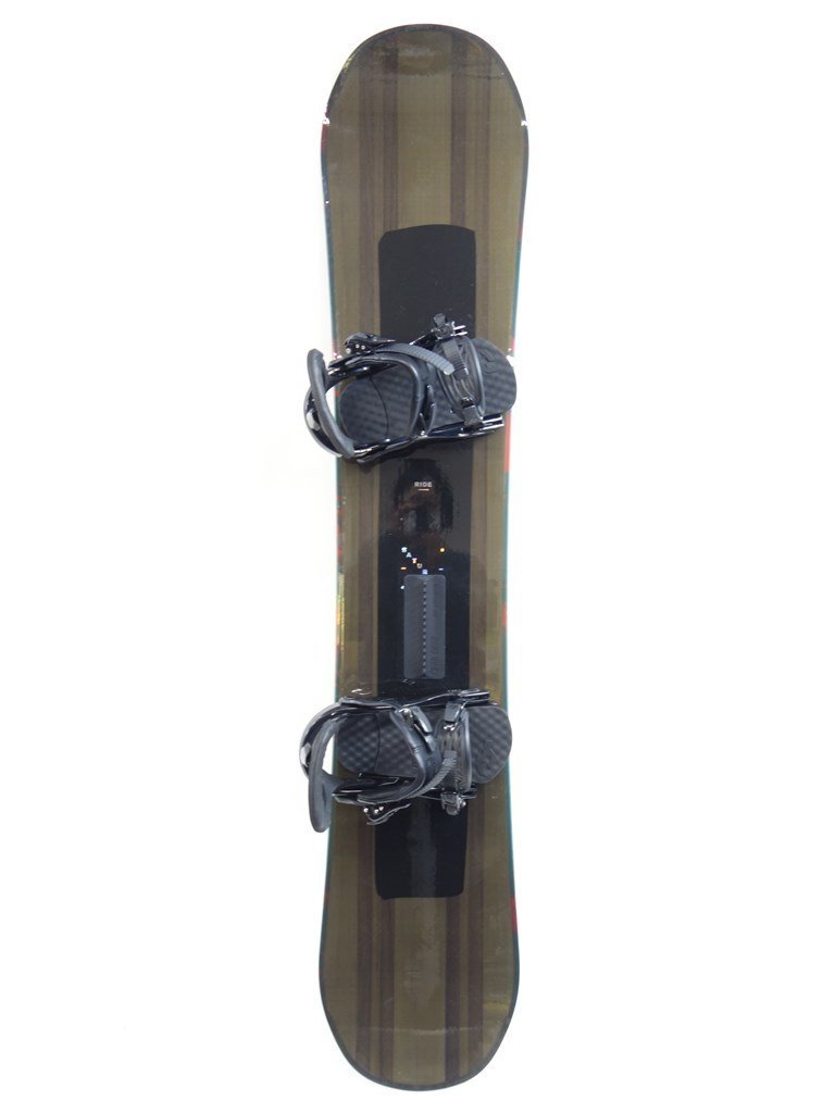 中古 オールラウンド 17/18 RIDE SATURDAY レディース146cm LXH ビンディング付きスノーボード ライド サタデー