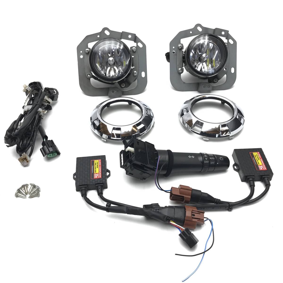 美品 デリカ D5 CV5W CV1W CV2W CV4W 純正 フォグランプ 左右セット
