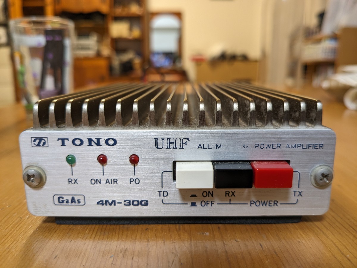 東野電気 TONO UHF オールモードリニアアンプ 4M-30G 30W(アマチュア