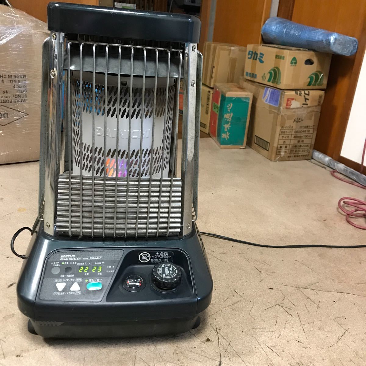 DAINICHI ダイニチ ブルーヒーター FM-101F 石油ストーブ 中古品